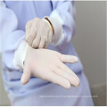 Gants médicaux jetables en vinyle de sécurité blanc d&#39;examen PVC